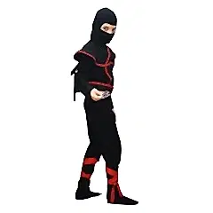 Herkese Kostüm Gizli Ninja Çocuk Kostümü Siyah Lüks 11-12 Yaş