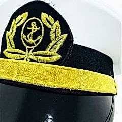 Hkostüm Denizci Kaptan Şapkası Lüks 50 Numara