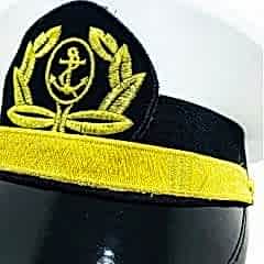 Hkostüm Denizci Kaptan Şapkası Lüks 52 Numara