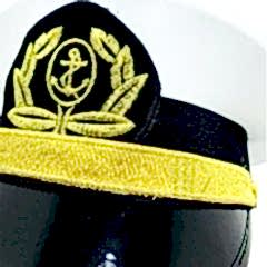 Hkostüm Denizci Kaptan Şapkası Lüks 54 Numara