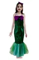 Deniz Kızı Kostümü Class 3-4 Yaş
