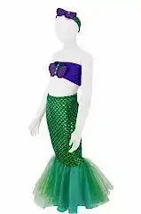 Deniz Kızı Kostümü Sparkle 3-4 Yaş