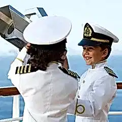 Herkese Kostüm Kaptan Çocuk Meslek Kostümü