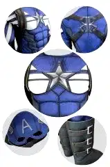 Kaptan Amerika Kostümü - Captain America Costume